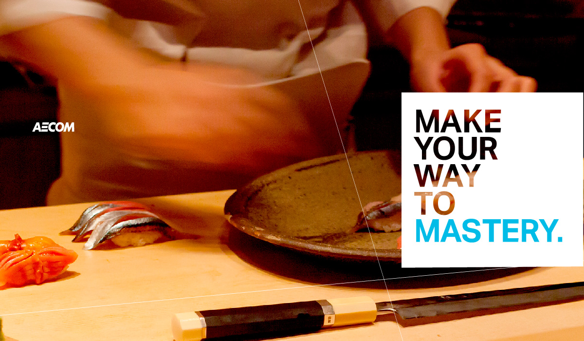 Make Your Way to Mastery: photo of sushi chef