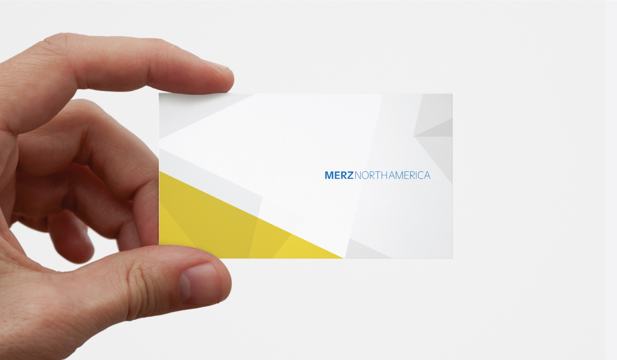 Merz business card