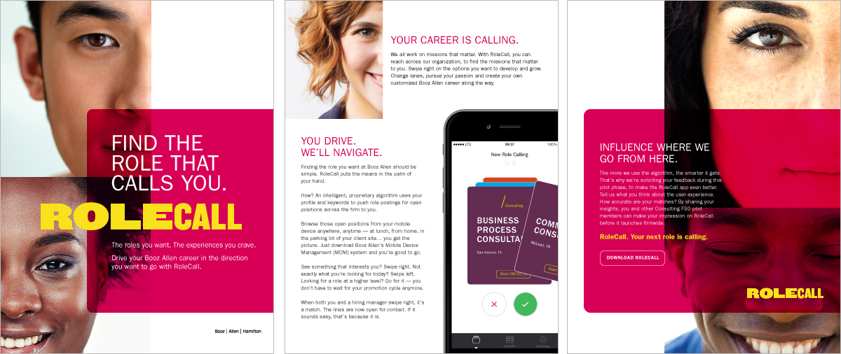 RoleCall ebrochure: Find the role that calls you